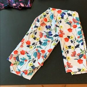 Mid waist compression full length leggings